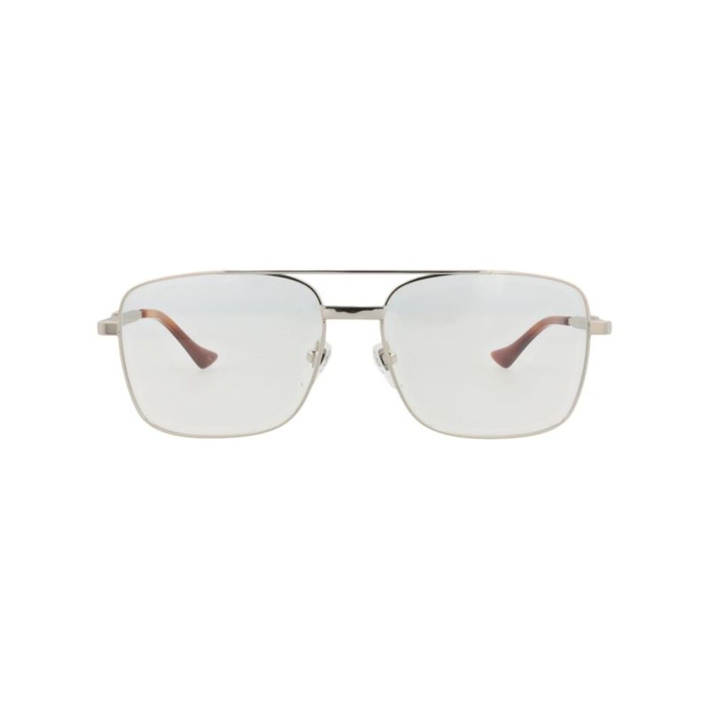Gucci Aviator-Frame Metal Sunglasses Silver Mens